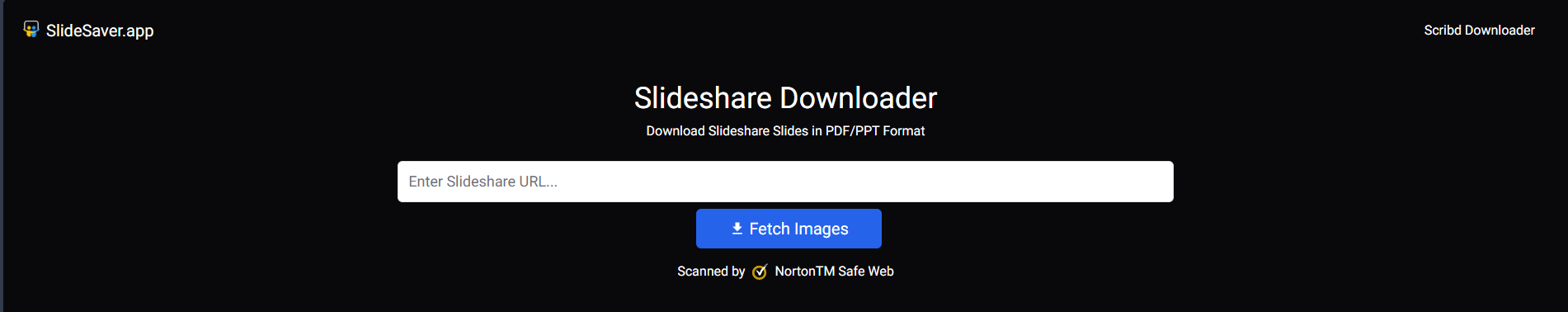 Slideshare Downloader