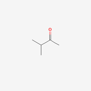 Structure of 3-methylbutan-2-one