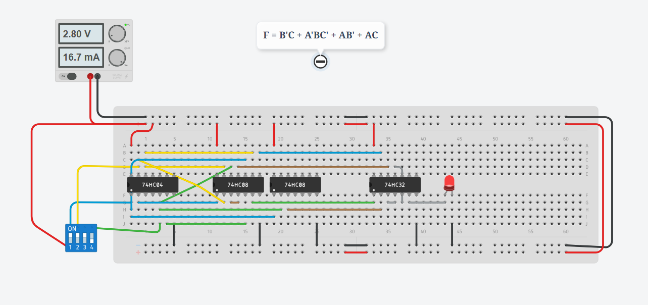 TinkerCad of F = B'C + A'BC' + AB' + AC.png