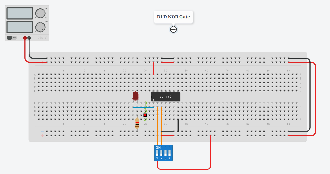 NOR Gate Connection
