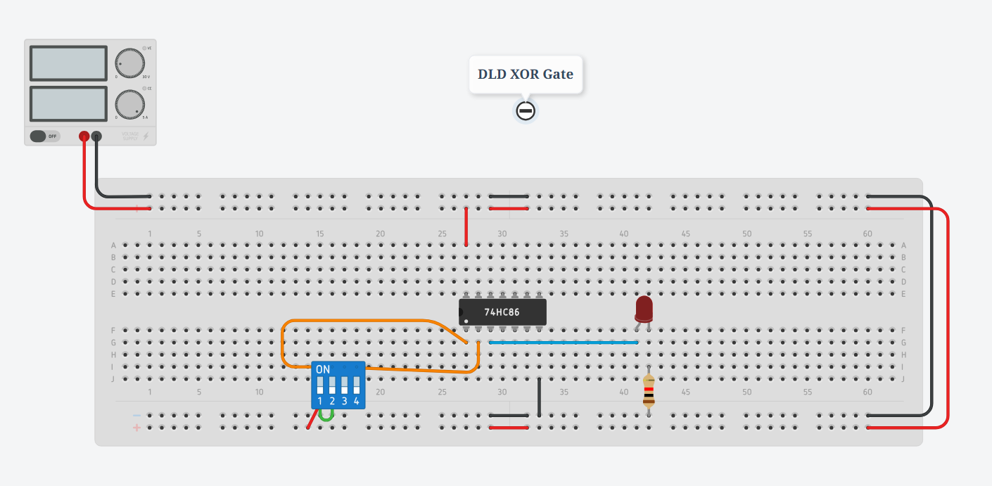 XOR Gate Connection