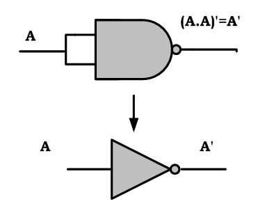 NAND-as-NOT