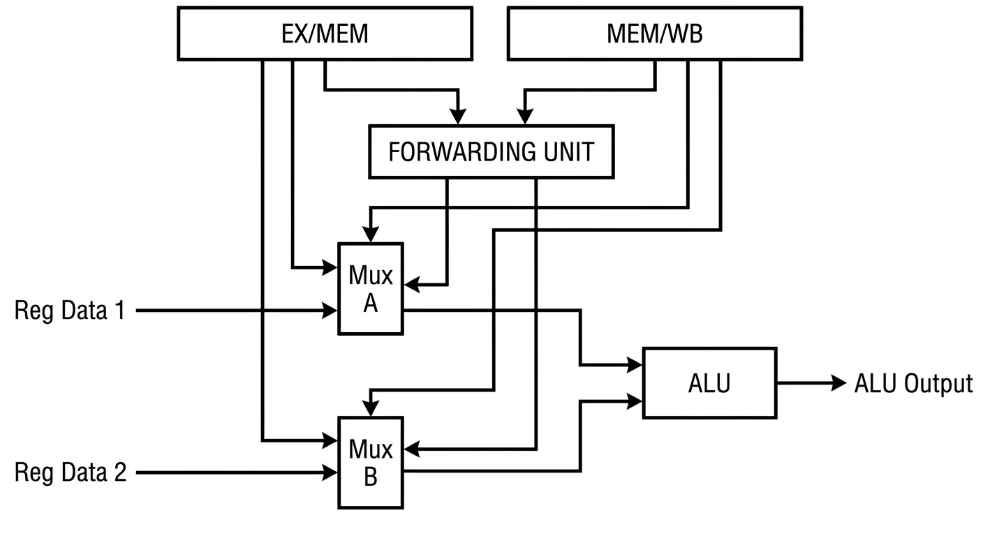 Datapath Additions for Operand Forwarding