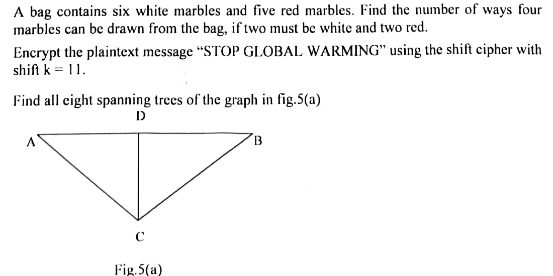 Spanning tree graph